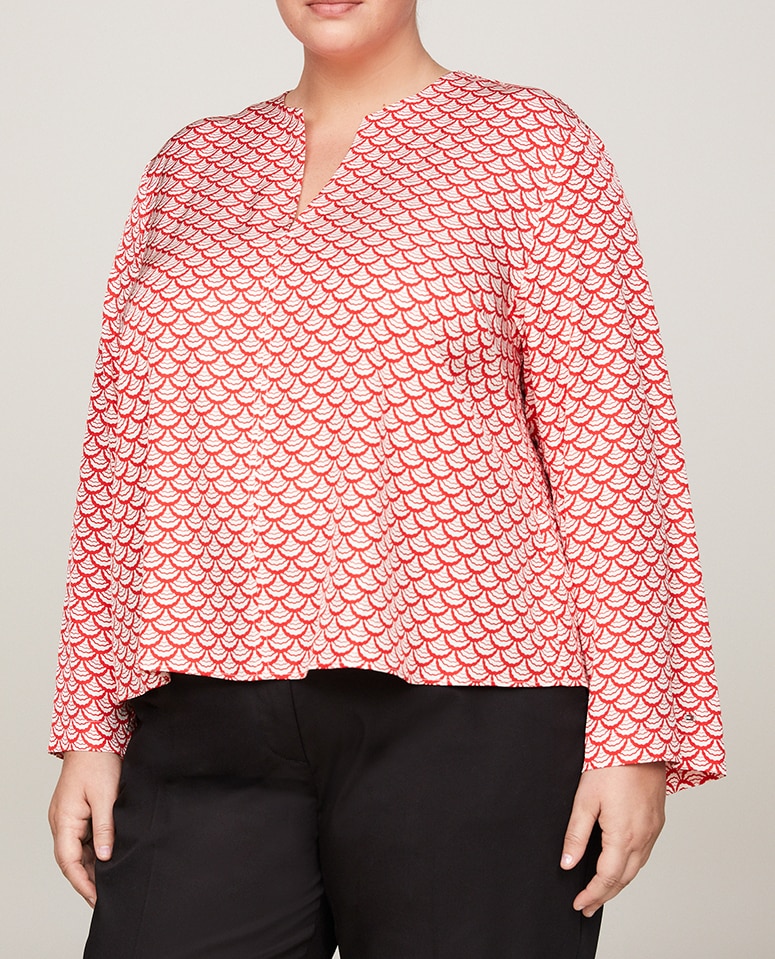 Imagen 0 de Blusa de mujer de viscosa cuello pico