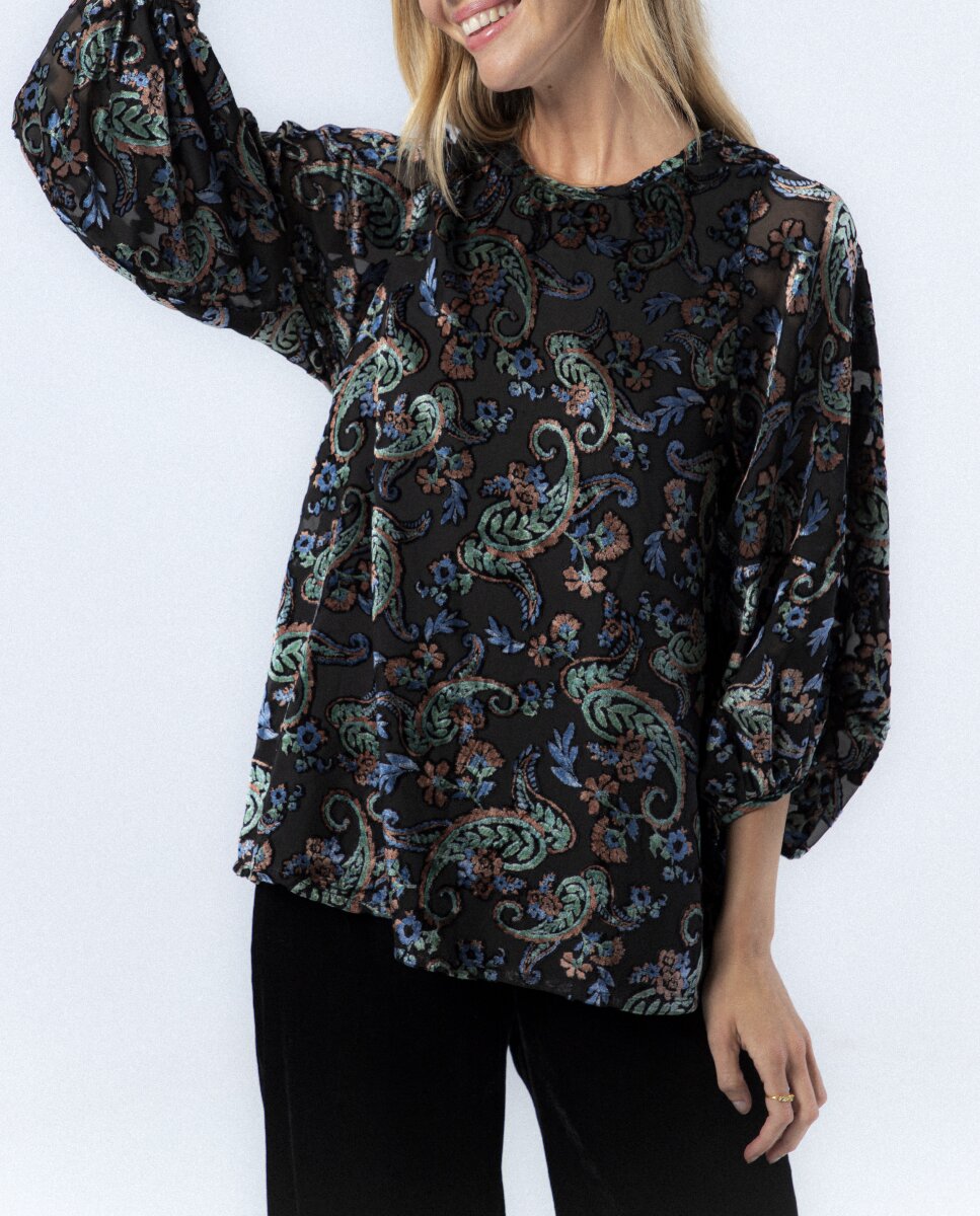 Imagen 0 de Blusa manga larga Candela