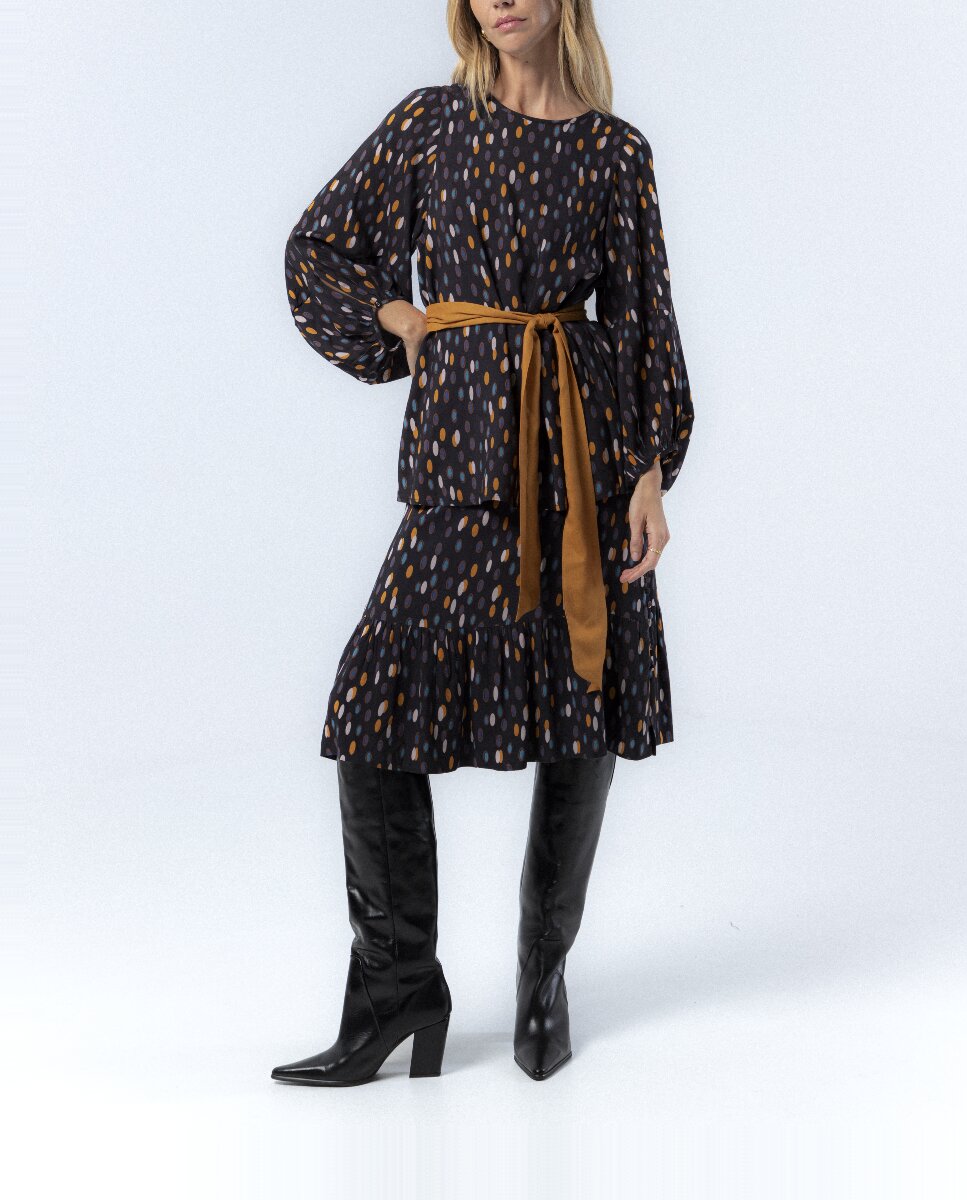 Imagen 0 de Blusa de lunares Alejandra