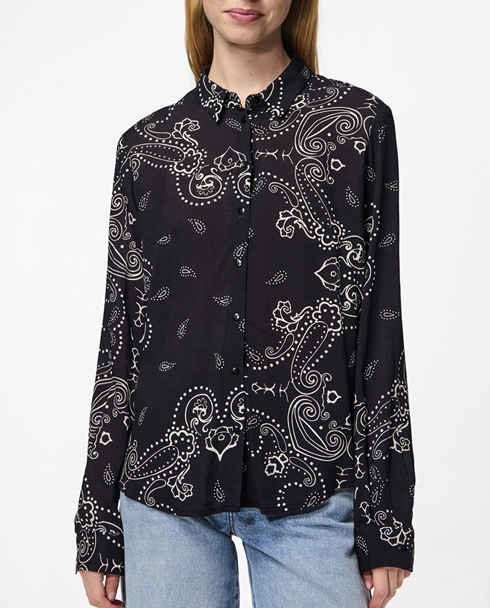 Imagen 0 de Camisa mujer estampada