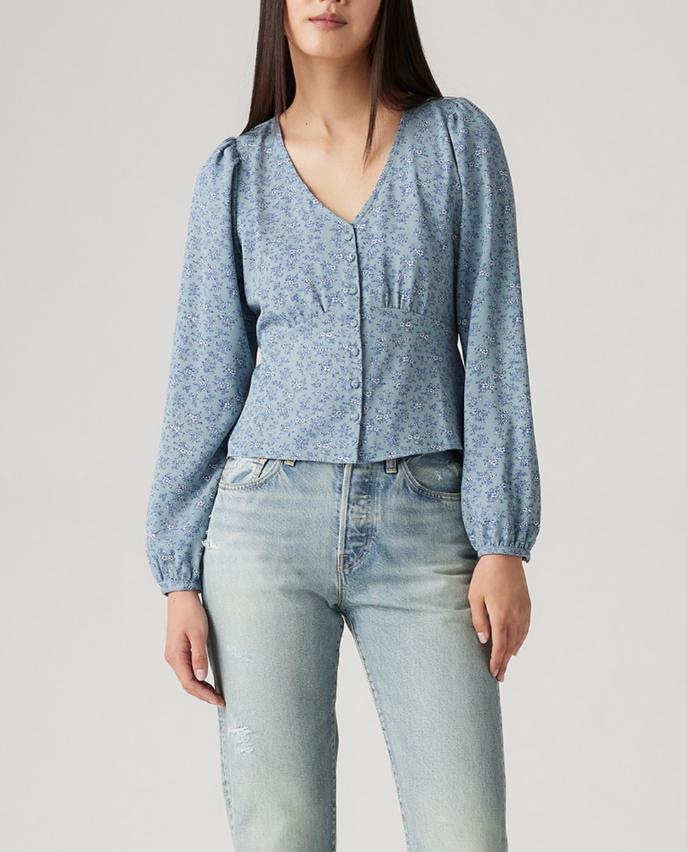 Imagen 0 de Blusa de mujer de manga larga
