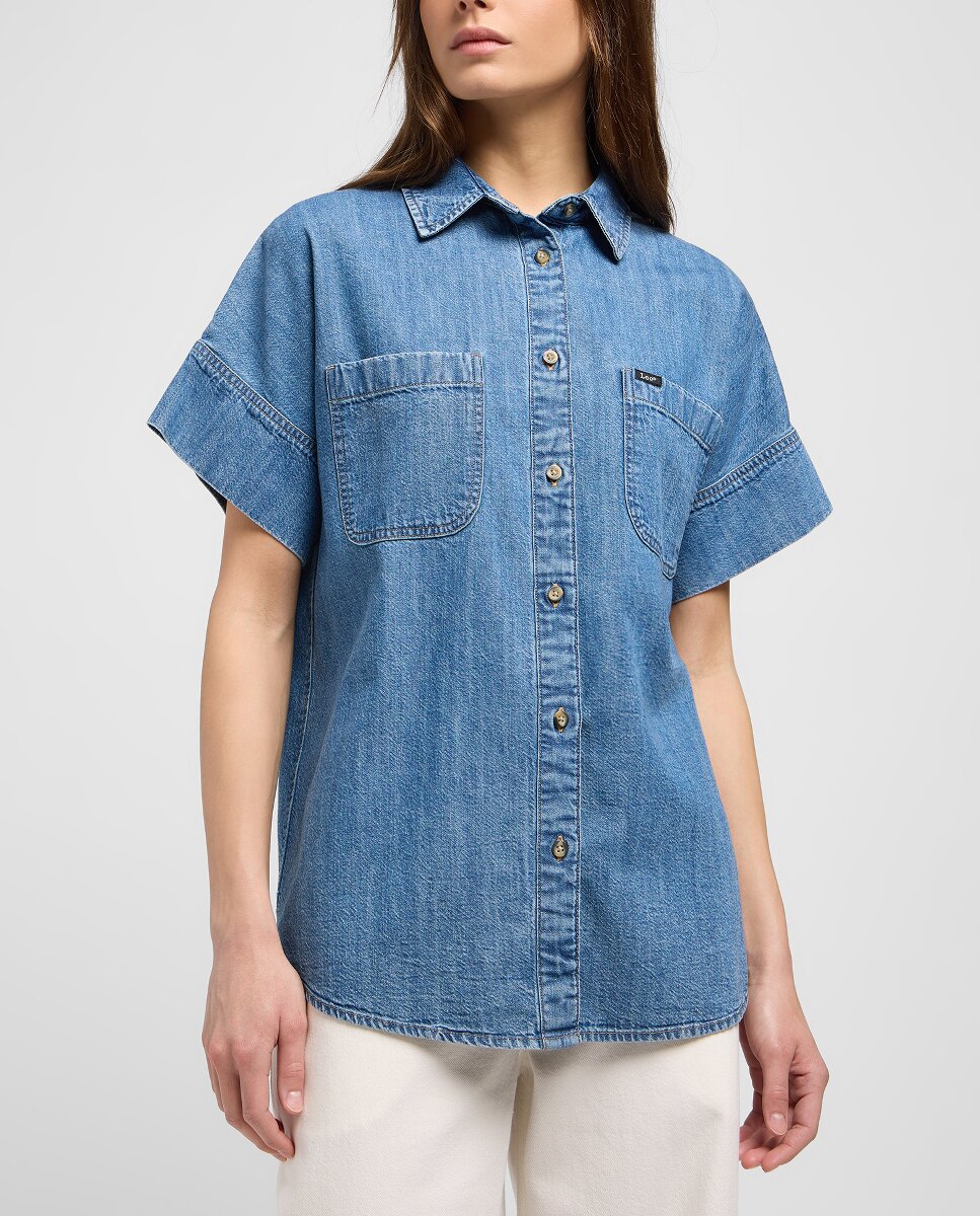 Imagen 0 de Camisa manga corta de mujer