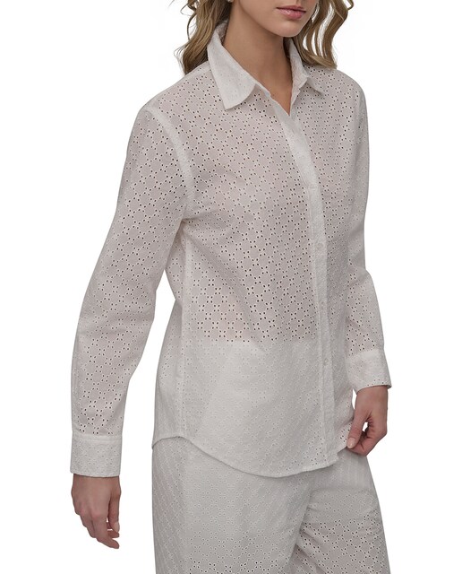 Imagen 0 de Camisa de mujer de manga larga con botones.