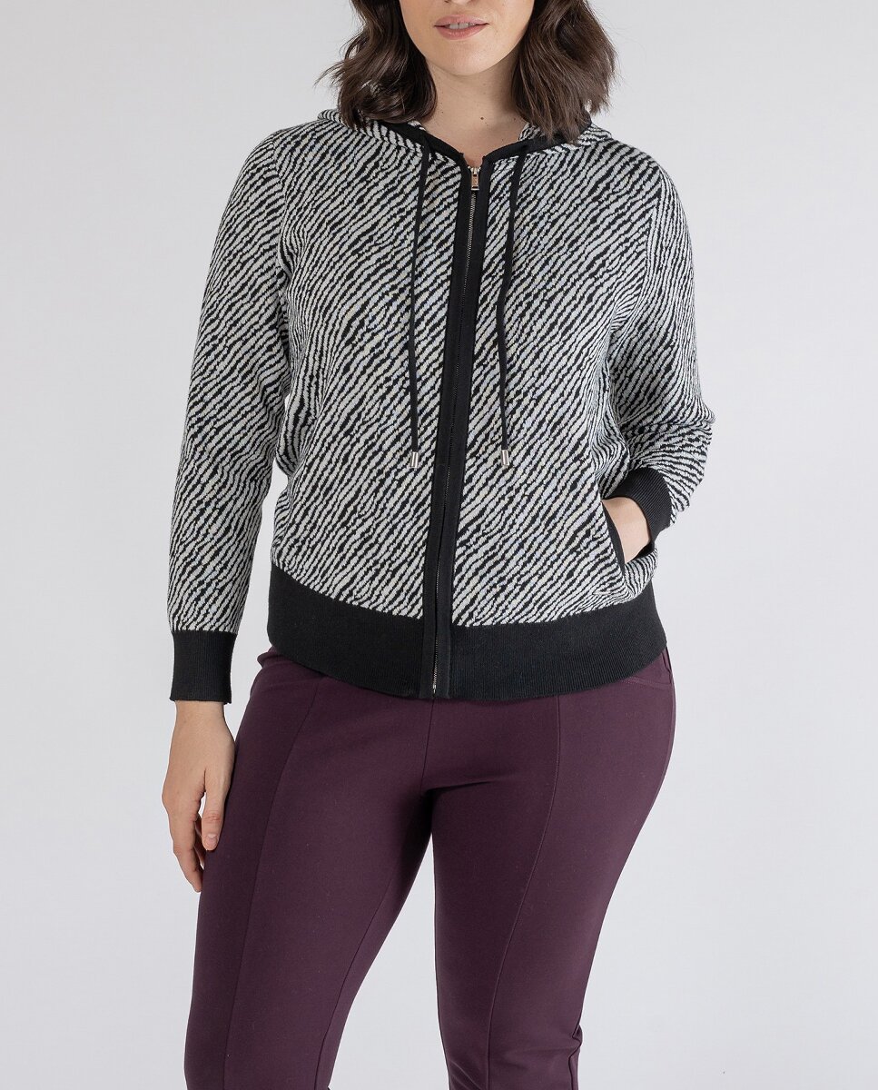 Imagen 0 de Chaqueta estampado animal