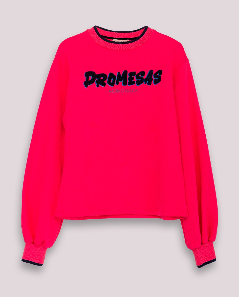 Imagen 0 de Sudadera Fucsia Ahora o Nunca