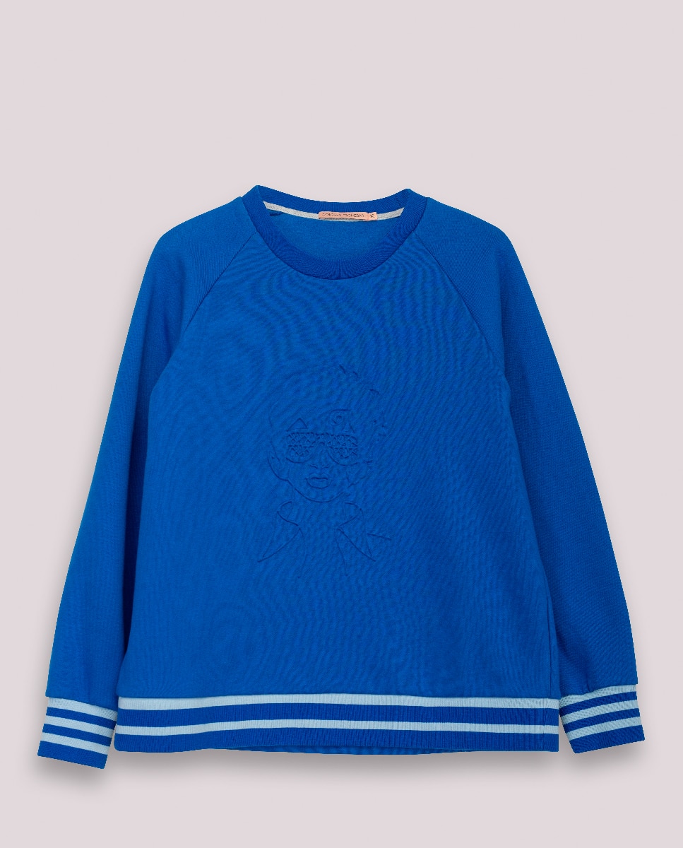 Imagen 0 de Sudadera Azul Promesas