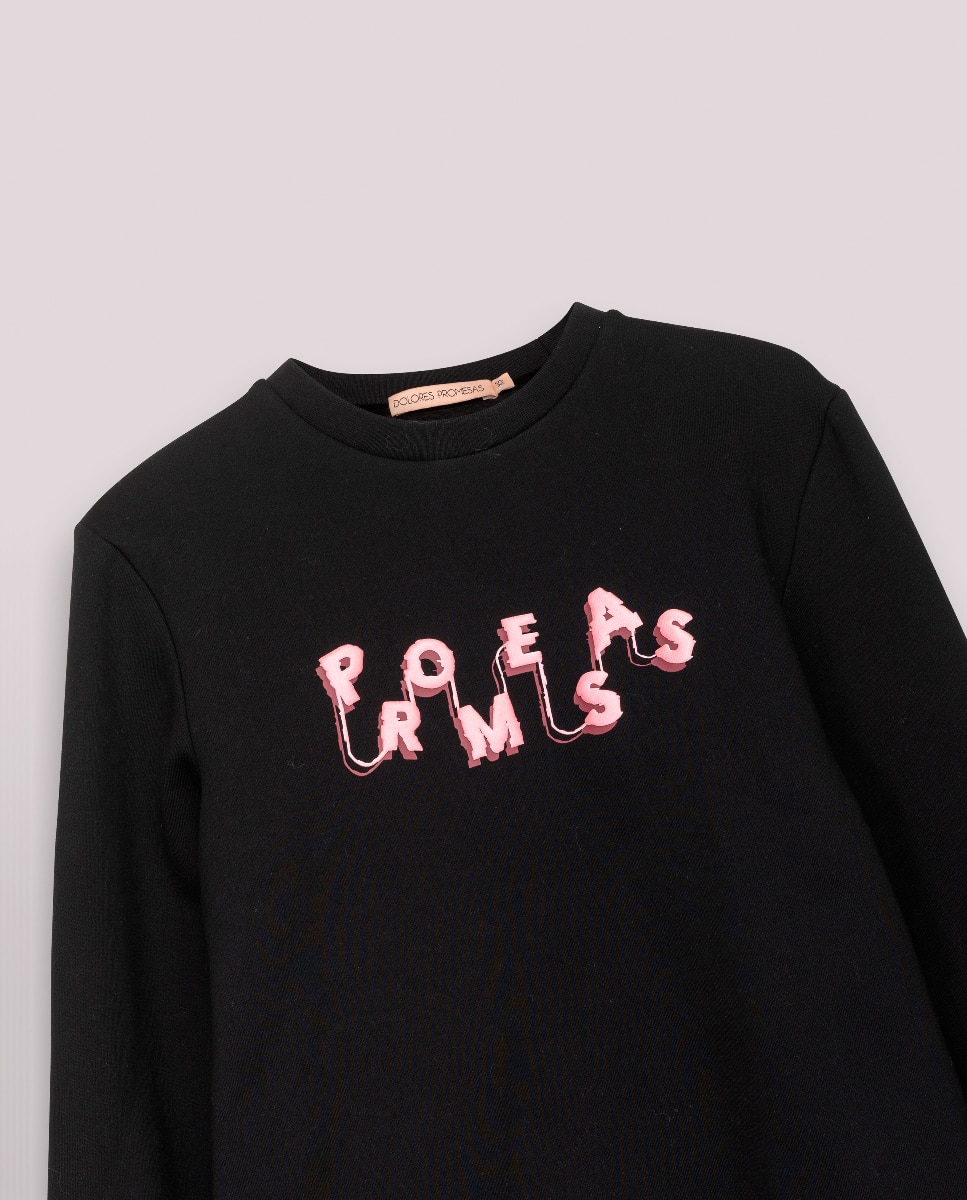 Imagen 0 de Sudadera Negra Soñadora