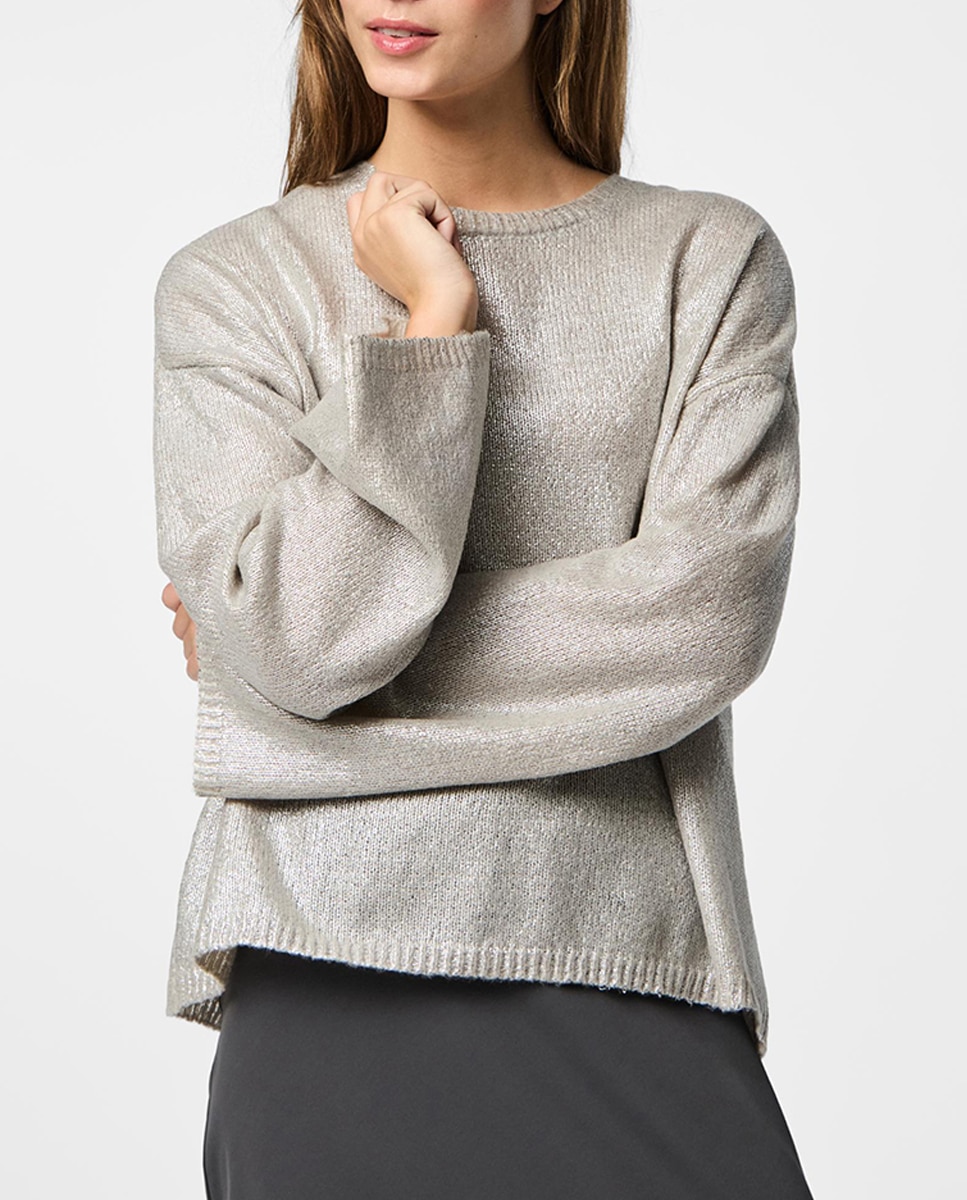 Imagen 0 de Jersey efecto brillo mujer