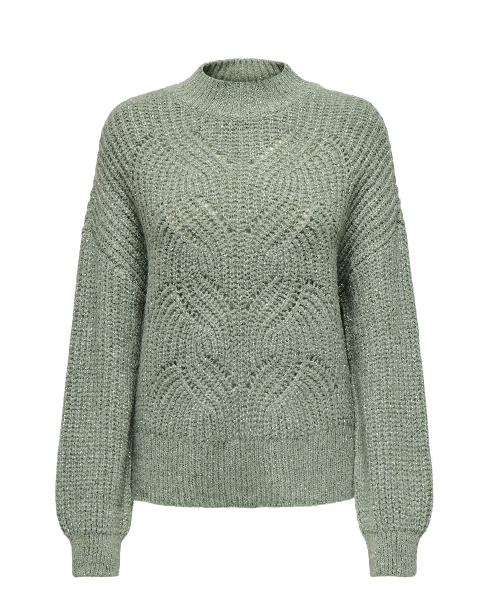 Imagen 0 de Jersey de mujer holgado con cuello alto