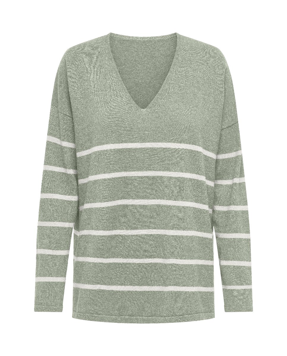 Imagen 0 de Jersey de mujer con cuello de pico