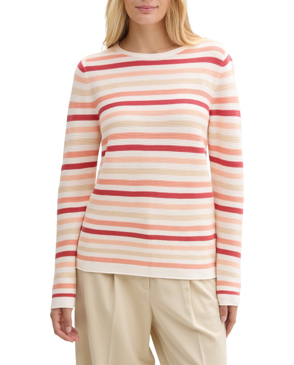 Imagen 0 de Jersey de mujer de cuello redondo corte regular