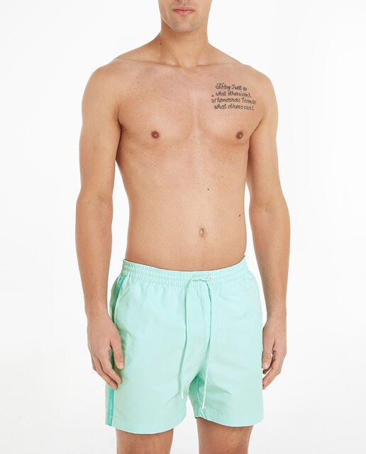 Imagen 0 de Bañador de largo medio con cordón de hombre