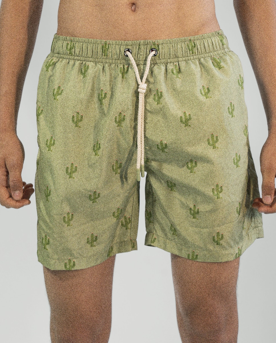 Imagen 0 de Bañador poliéster de hombre estampado