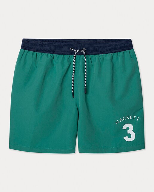 Imagen 0 de Bañador bermuda de hombre con logotipo y número estampados