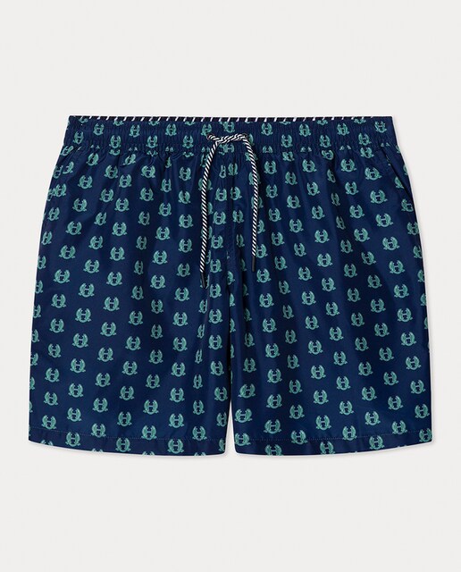Imagen 0 de Bañador bermuda de hombre con multilogo estampado