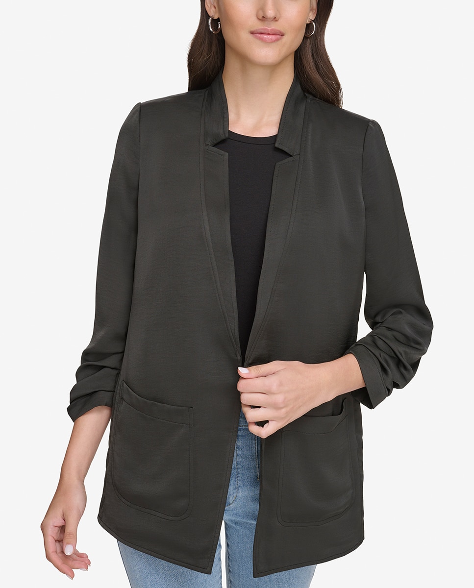 Imagen 0 de Blazer de mujer abierto de manga larga
