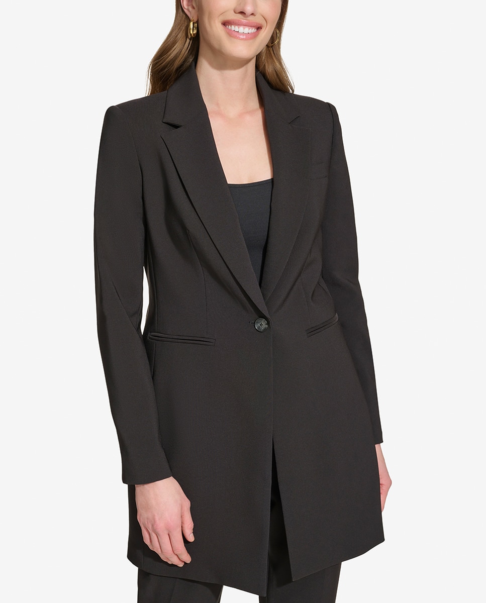 Imagen 0 de Blazer de mujer con manga larga con botón central