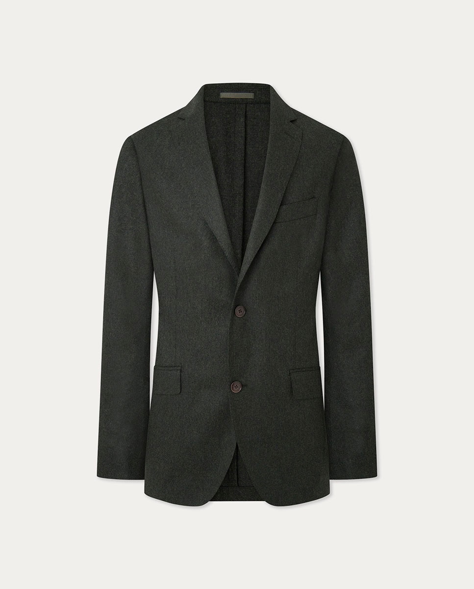Imagen 0 de Americana de hombre classic fit con coderas tonales
