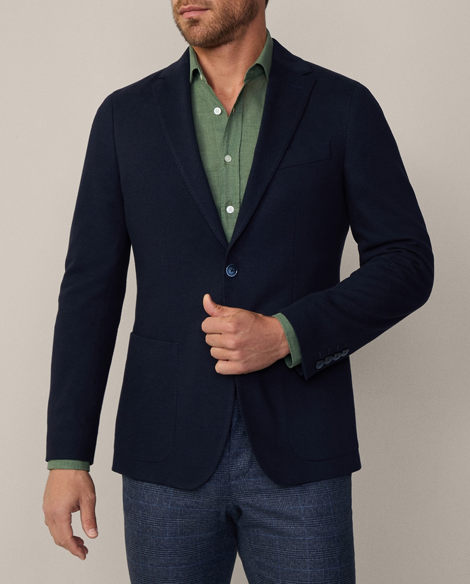 Imagen 0 de Americana de hombre azul marino corte classic tallas grandes