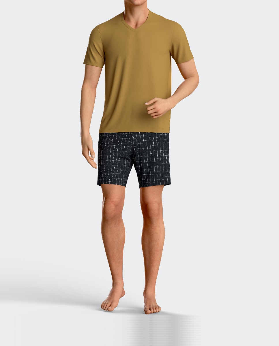 Imagen 0 de Pijama corto de punto hombre