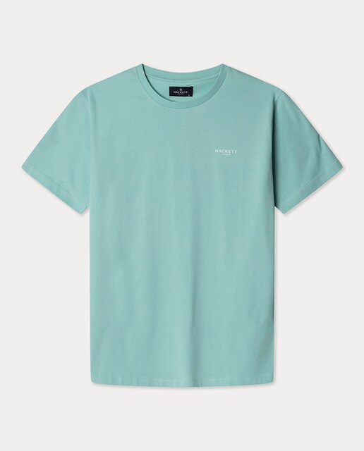 Imagen 0 de Camiseta de manga corta de algodón con logo de la marca en el pecho