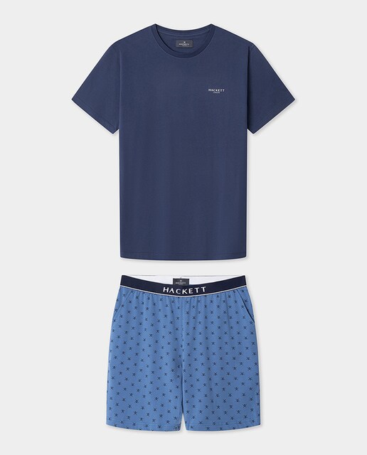 Imagen 0 de Set de pijama de punto corto estampado Icono