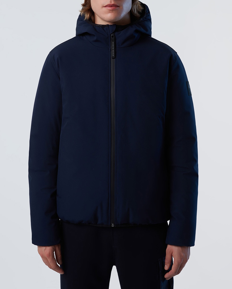 Imagen 0 de Cazadora de hombre softshell corta con capucha