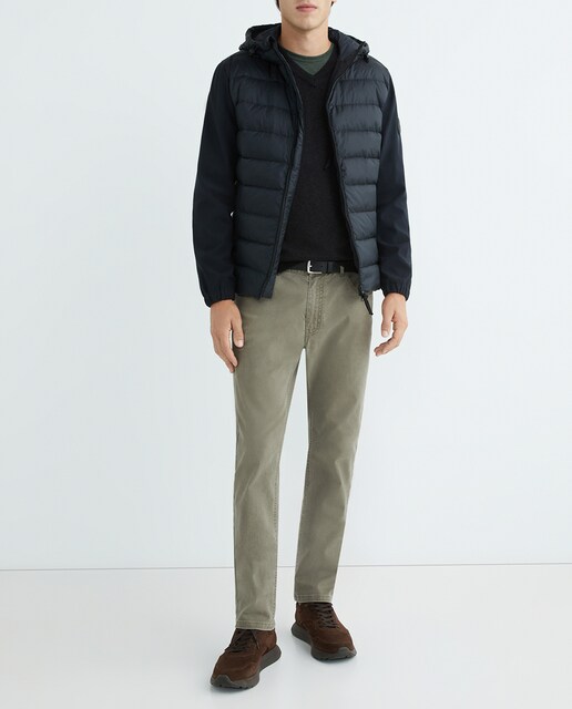 Imagen 0 de Plumífero de hombre regular liso