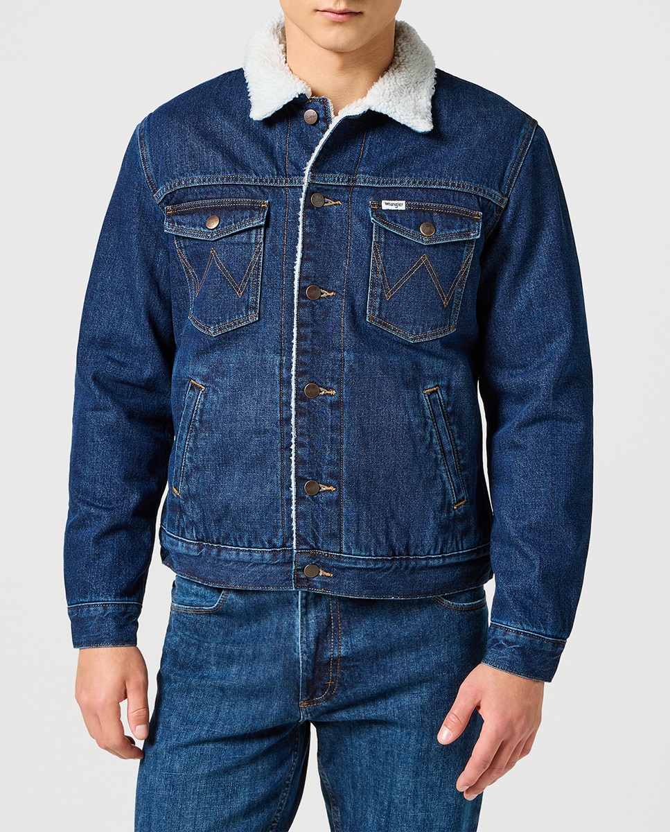 Imagen 0 de Chaqueta vaquera sherpa