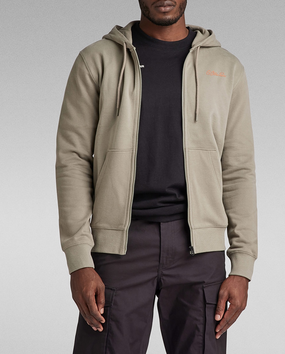 Imagen 0 de Chaqueta Back Graphic Zip Through Hooded de hombre