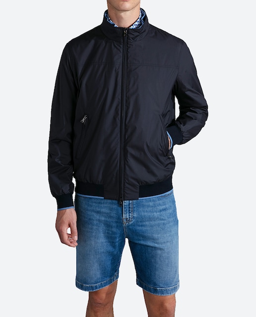 Imagen 0 de Cazadora de hombre contraste cuello puños