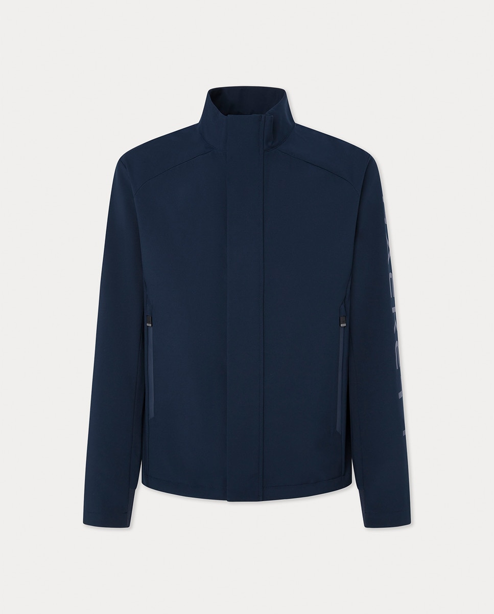 Imagen 0 de Chaqueta bomber de hombre deportiva con tapeta oculta