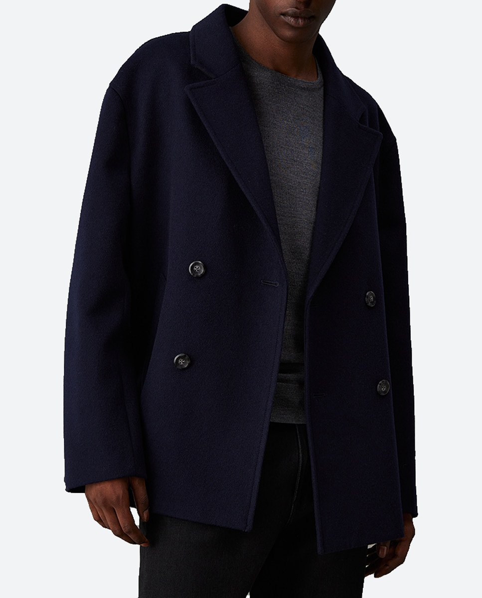 Imagen 0 de Peacoat de mezcla de lana de hombre