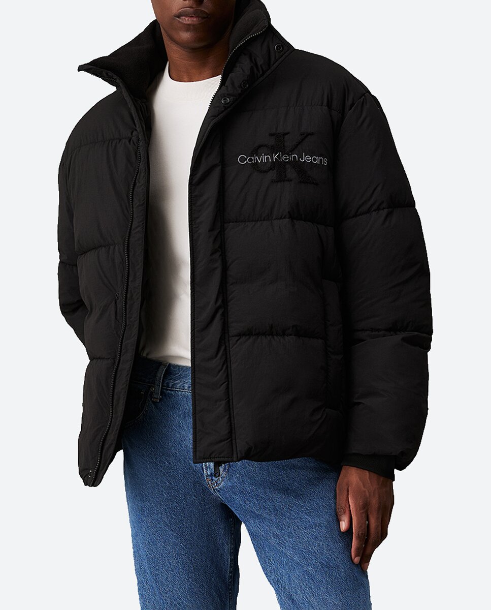 Imagen 0 de Plumífero hombre oversized con monograma