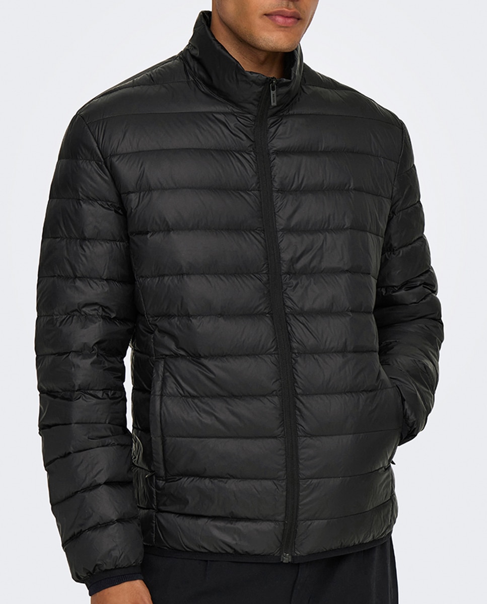 Imagen 0 de Chaqueta acolchada de hombre con capucha