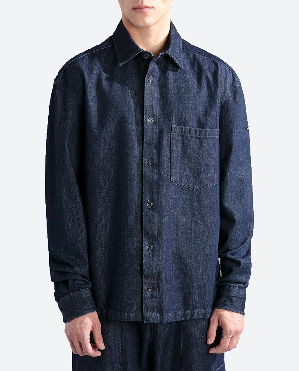 Imagen 0 de Sobrecamisa de hombre denim oversize