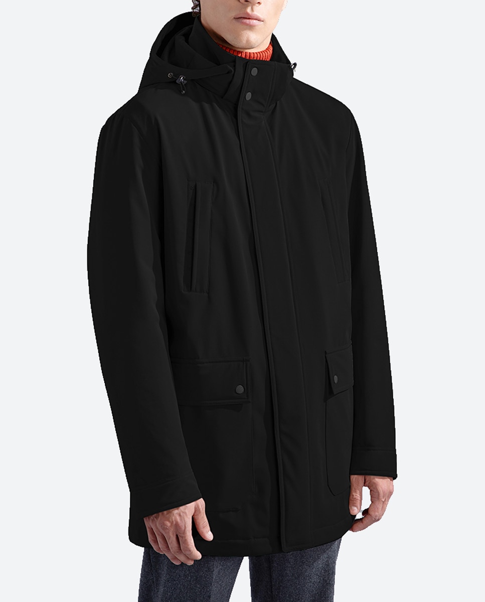 Imagen 0 de Chaquetón de hombre capucha bolsilos