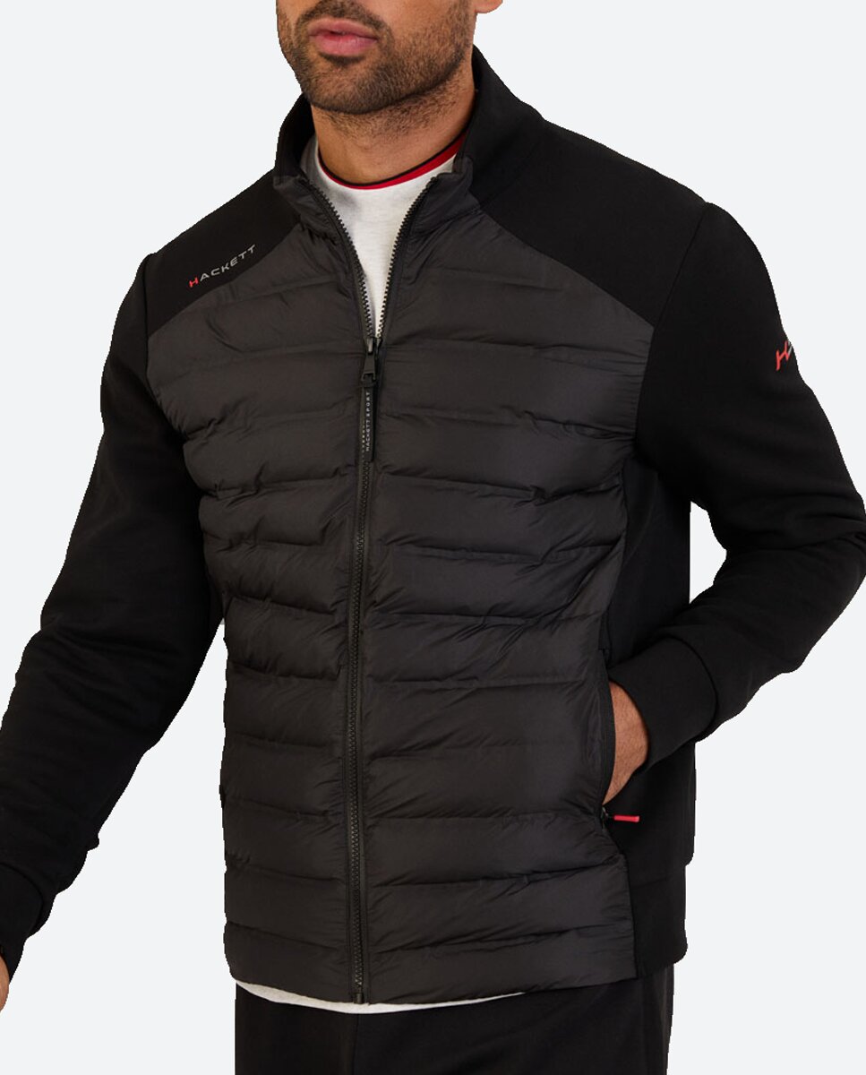 Imagen 0 de Sudadera de hombre deportiva hibrida Hsport corte classic tallas grandes