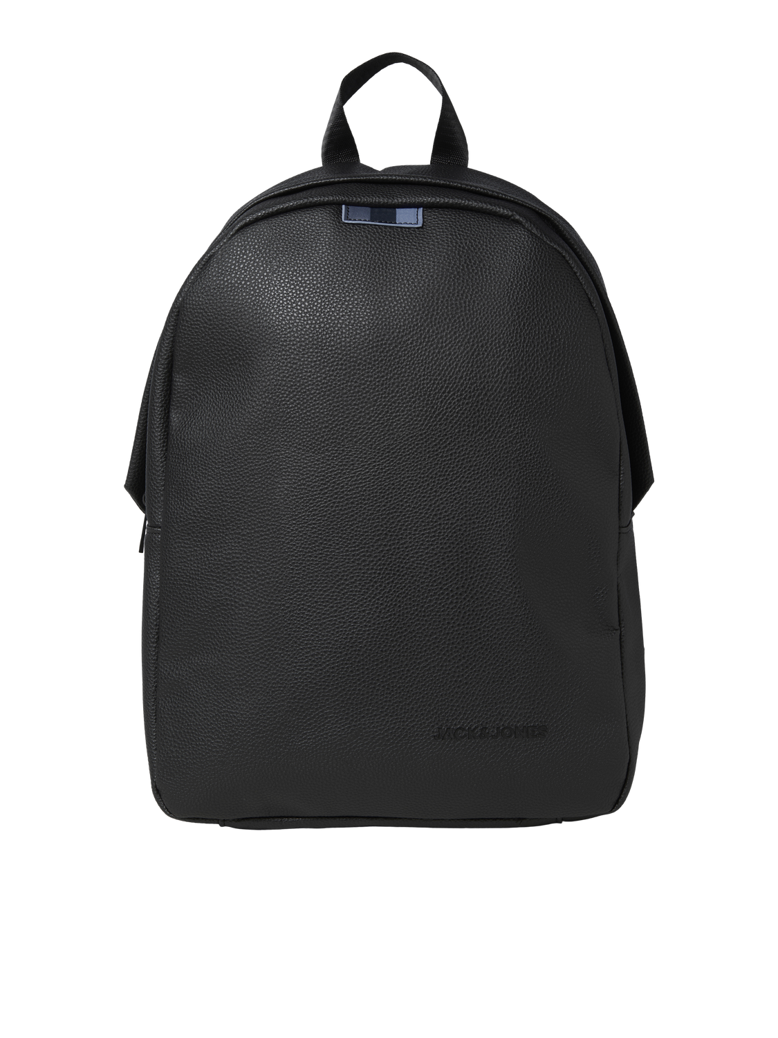 Imagen 0 de Mochila en negro con cremallera y correas ajustables