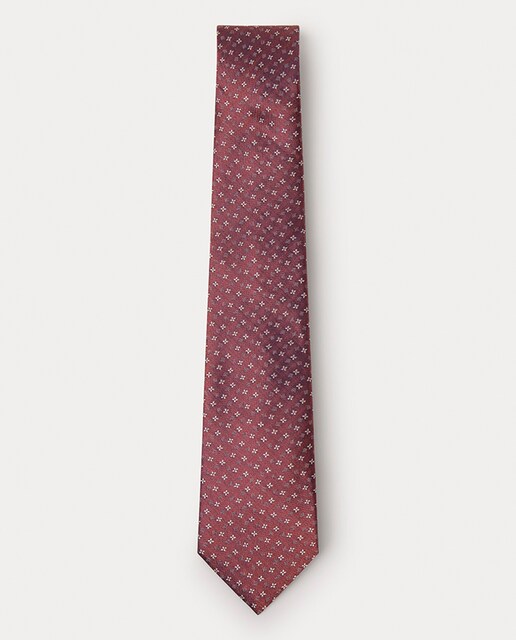 Imagen 0 de Corbata de hombre de seda con estampado floral