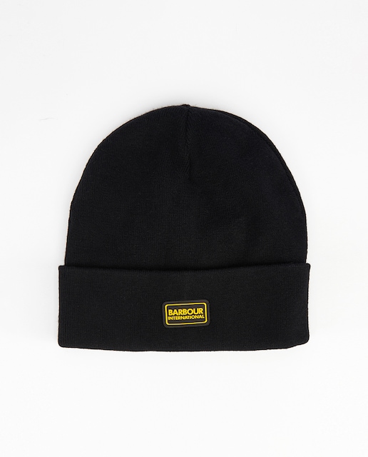 Imagen 0 de Gorro de hombre de algodón en negro