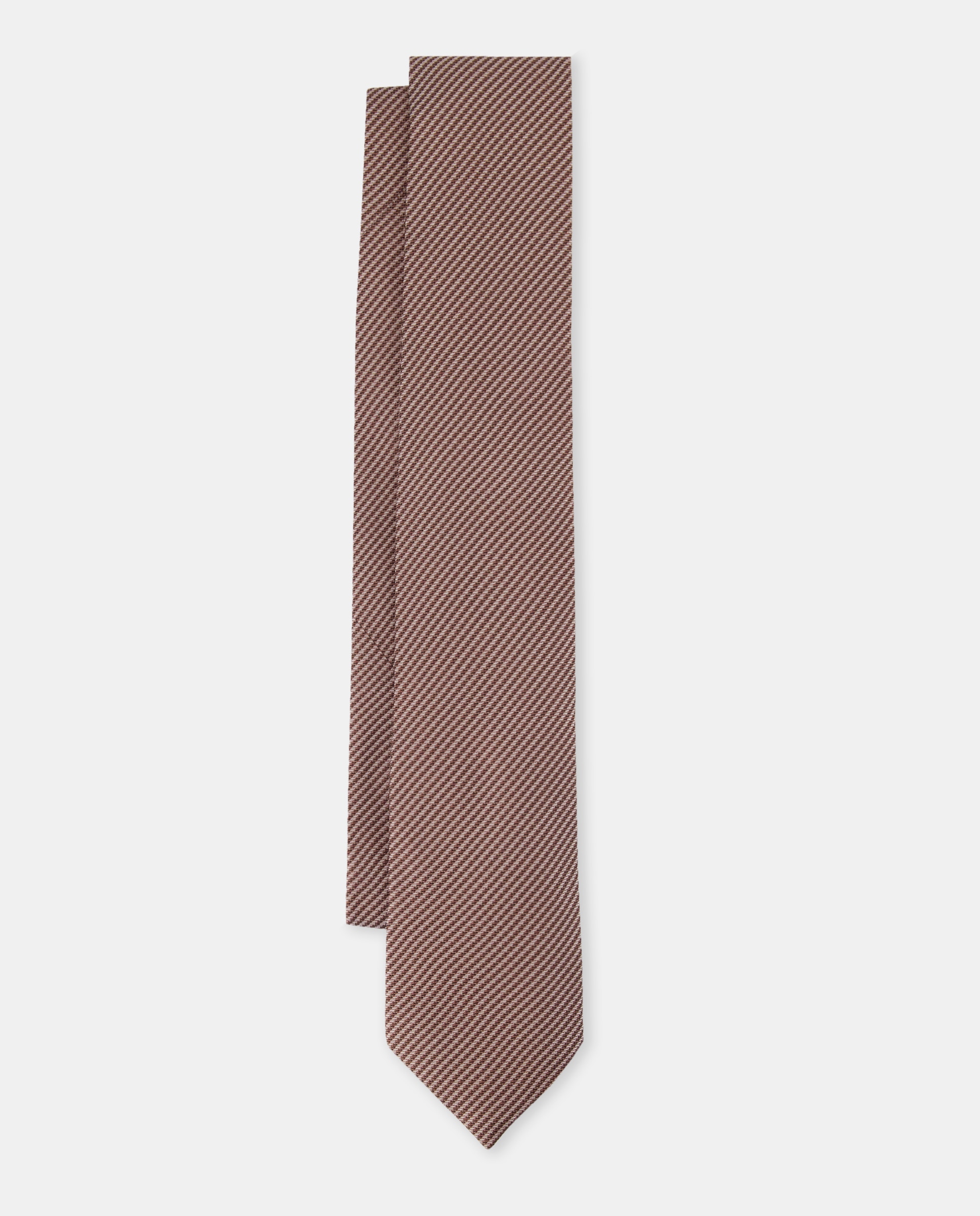 Imagen 0 de Corbata de seda con estampado a doble tono