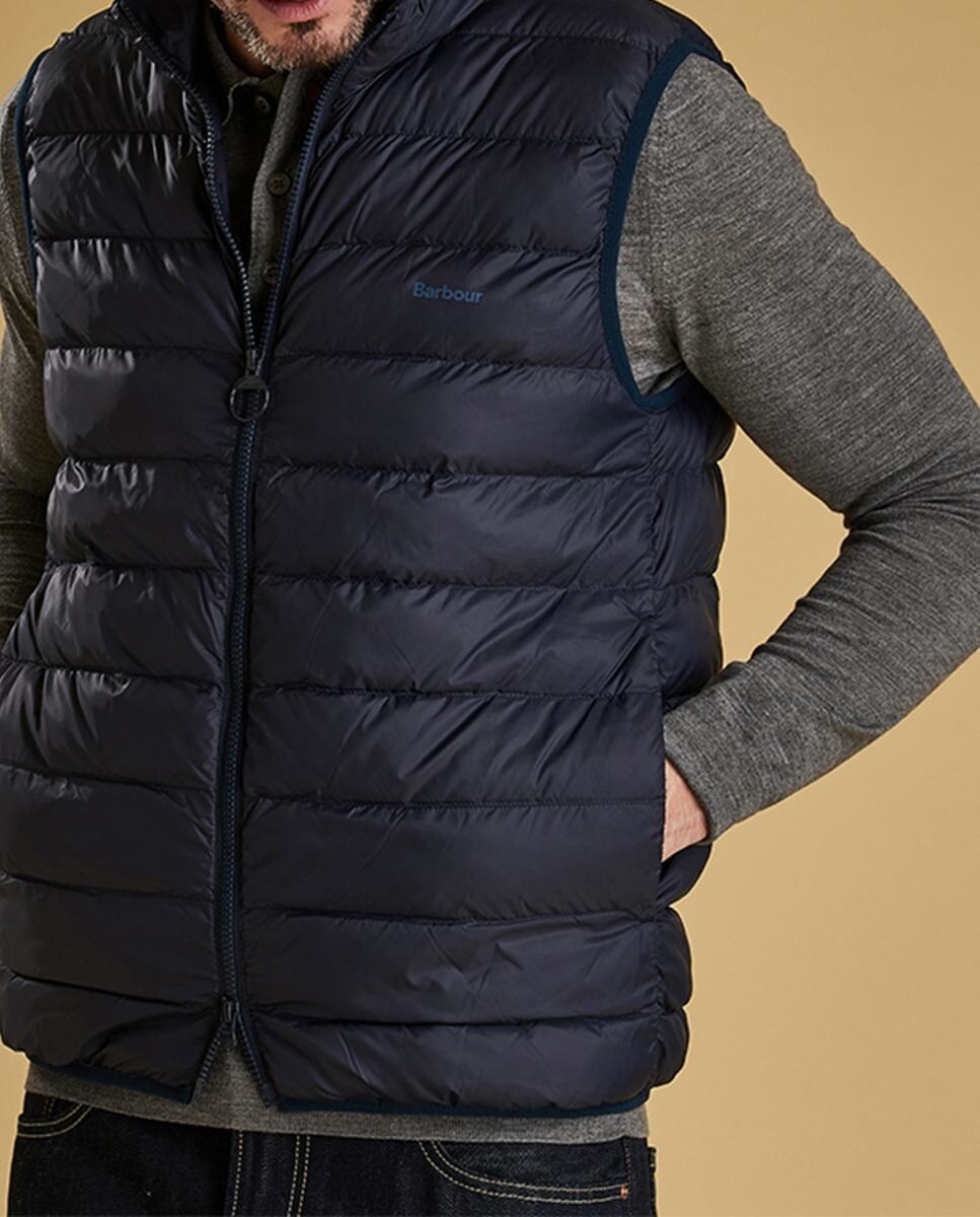 Imagen 0 de Chaleco acolchado de hombre Barbour azul