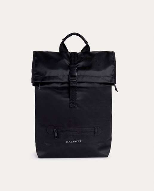 Mochila de hombre enrollable.