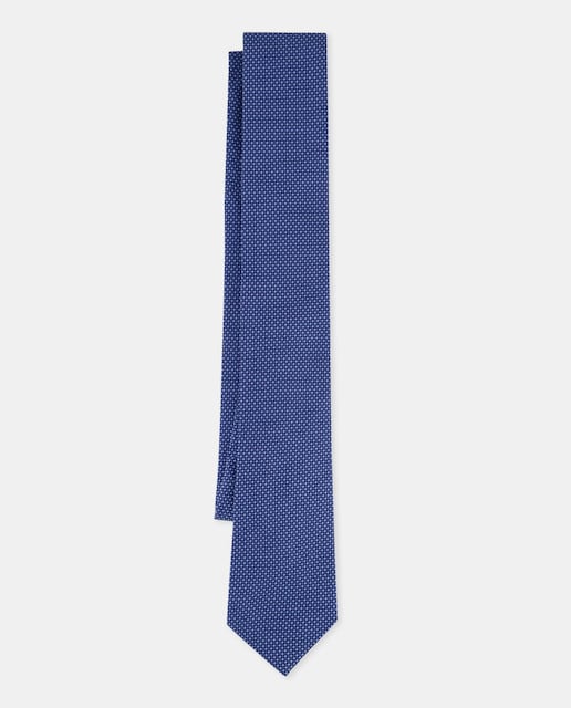 Imagen 0 de Corbata micro estampada geométrica
