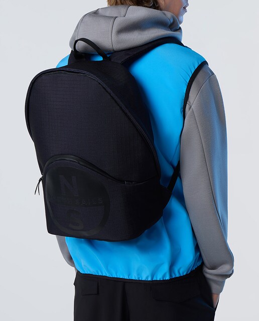 Imagen 0 de Mochila unisex reciclada con cremallera