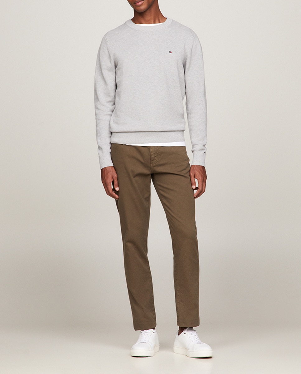 Imagen 0 de Pantalón chino de algodón en estructura