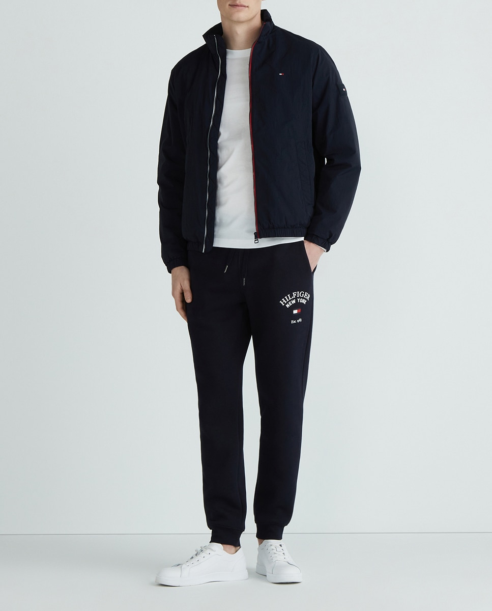 Imagen 0 de Pantalón de chándal largo con branding arqueado