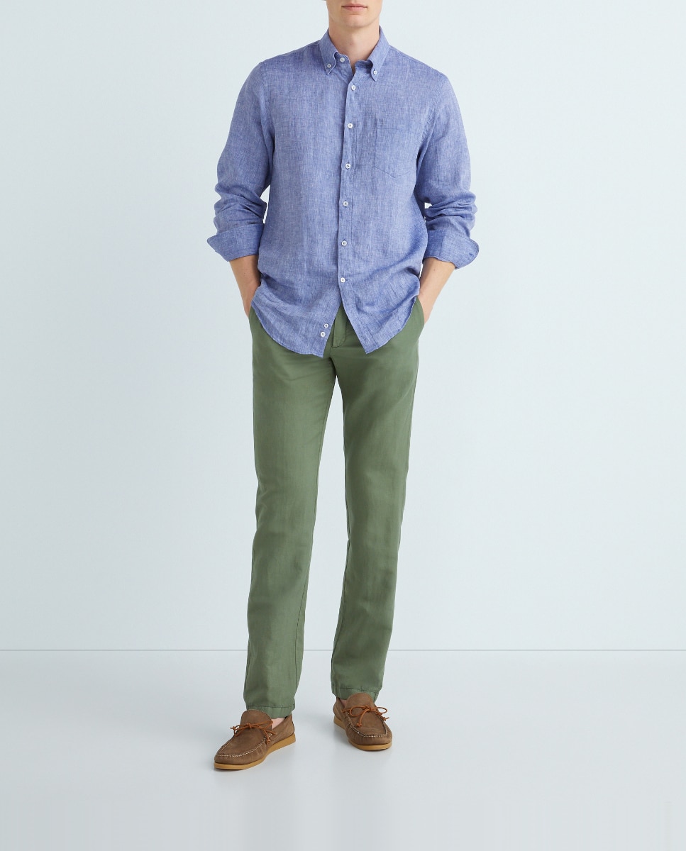 Pantalón de hombre sin pliegues — oferta en Primeriti