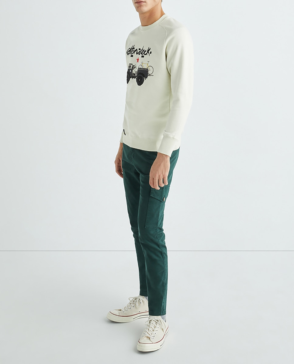 Imagen 0 de Pantalón chino de corte slim de hombre